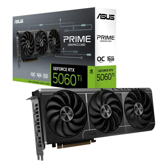 ASUS RTX 5060 Ti 16GB GDDR7 Prime OC 3 Fan 6 ASUS RTX 5060 Ti 16GB GDDR7 Prime OC 3 Fan 6