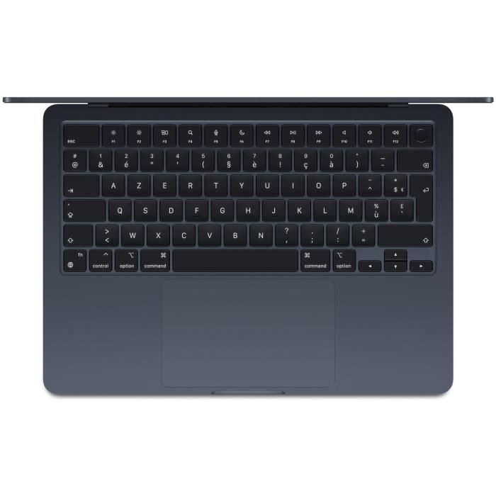 Apple - 13.6 MacBook Air M3 (2024) - 16 GB de RAM - 512 GB de almacenamiento - Medianoche - AZERTY 1 Apple - 13.6 MacBook Air M3 (2024) - 16 GB de RAM - 512 GB de almacenamiento - Medianoche - AZERTY 1