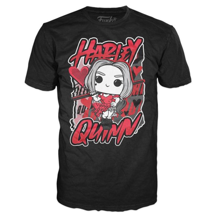 Set figura POP & Tee DC Comics Escuadron Suicida Harley Quinn 4