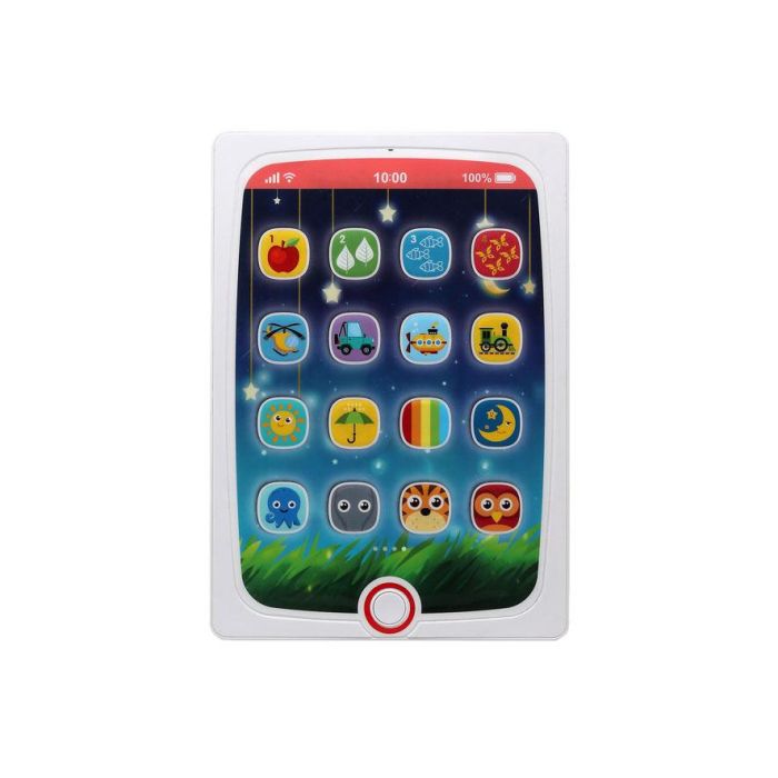 KioKids Tablet Educativa Interactiva para Bebés +12 meses - Palabras, Sonidos, Música e Inglés 1