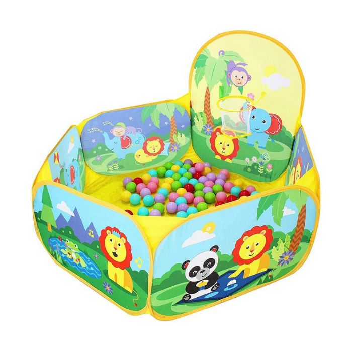 Piscina de bolas animalitos con 25 bolas Piscina de bolas animalitos con 25 bolas
