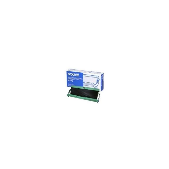 Brother PC75 A4 144 Cinta Térmica de Transferencia para Fax, Compatible con FAX-T104 y FAX-T106