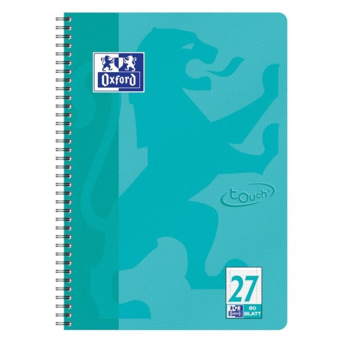 Oxford Collegeblock A4+ L.27 aqua 80 Blatt 0 Oxford Collegeblock A4+ L.27 aqua 80 Blatt 0