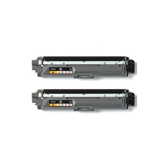 Toner Brother Tn241Bktwin Hl3140 - 3170 - 3150 - Dcp9020 - Mfc9140 - 9330 - 9340 Negro 2500 Paginas Pack 1