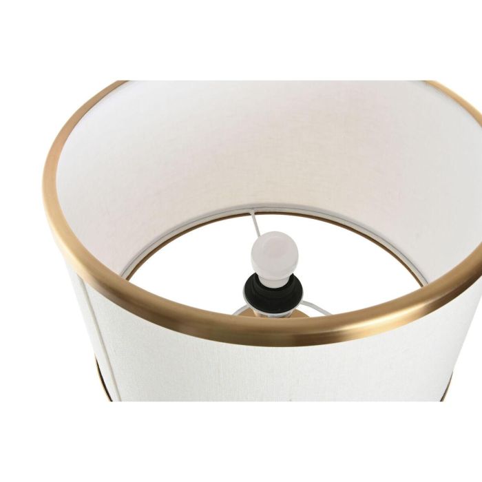Lampara Sobremesa Item Home DKD Home Decor Dorado Blanco 36 x 62 x 36 cm 2 Lampara Sobremesa Item Home DKD Home Decor Dorado Blanco 36 x 62 x 36 cm 2
