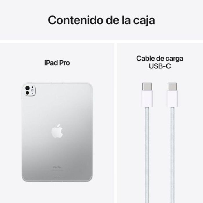 Apple iPad Pro 11 Pulgadas, Pantalla Tandem OLED, 256 GB Almacenamiento, 8 GB RAM, Procesador Apple M4 3 Apple iPad Pro 11 Pulgadas, Pantalla Tandem OLED, 256 GB Almacenamiento, 8 GB RAM, Procesador Apple M4 3
