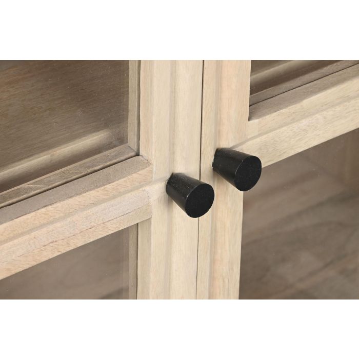 DKD Home Decor Buffet Scandi Mango y Cristal Natural 170 x 81 x 41 cm 3