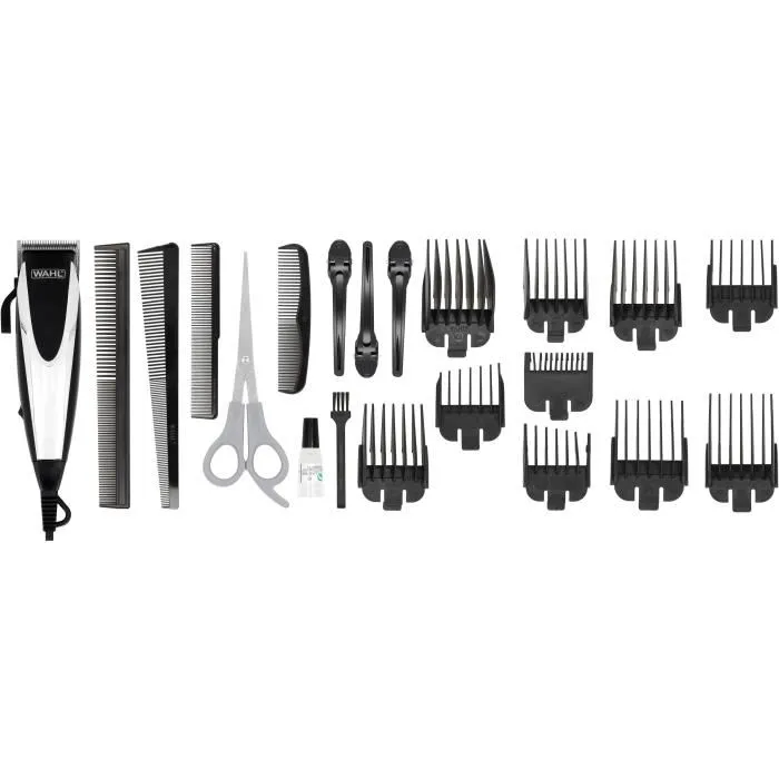 Wahl Cortapelos de red Home Pro 230V con 8 peines - Negro/Gris 1 Wahl Cortapelos de red Home Pro 230V con 8 peines - Negro/Gris 1