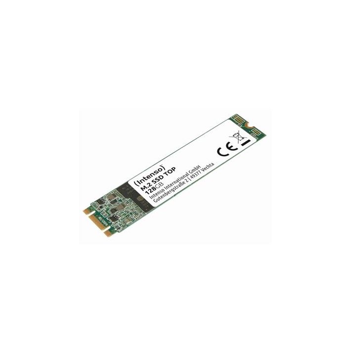 Intenso Top SSD 128 GB M.2 Serial ATA III Lectura 520 MB/s Escritura 500 MB/s para Portátil Intenso Top SSD 128 GB M.2 Serial ATA III Lectura 520 MB/s Escritura 500 MB/s para Portátil