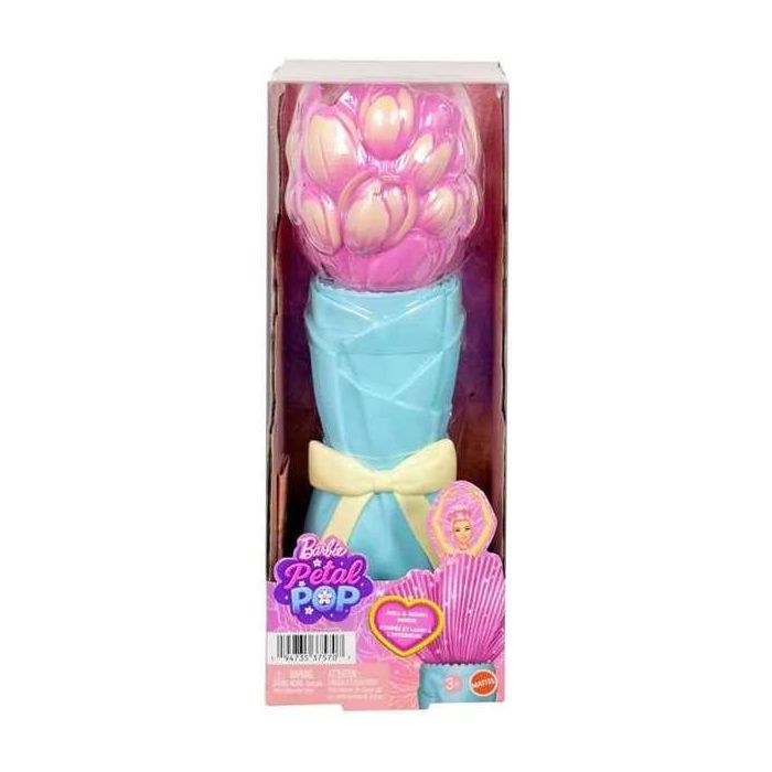 Muñeca barbie petal pop tulipán rosa 32x12x12 cm 8