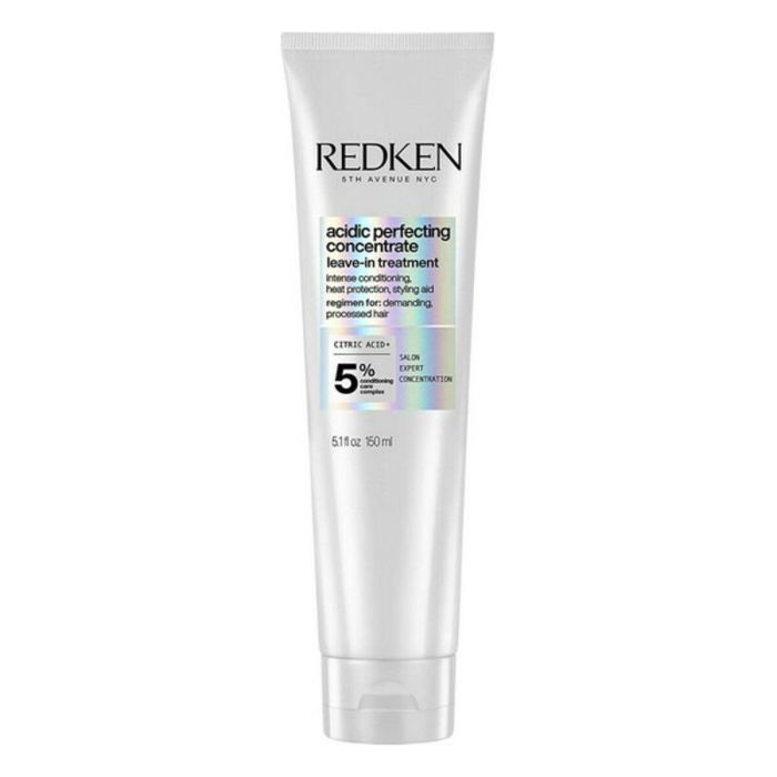 Redken Acidic Perfecting Concentrate Leave-In Treatment 5% para cabello dañado. Acondicionador sin aclarado 150ml