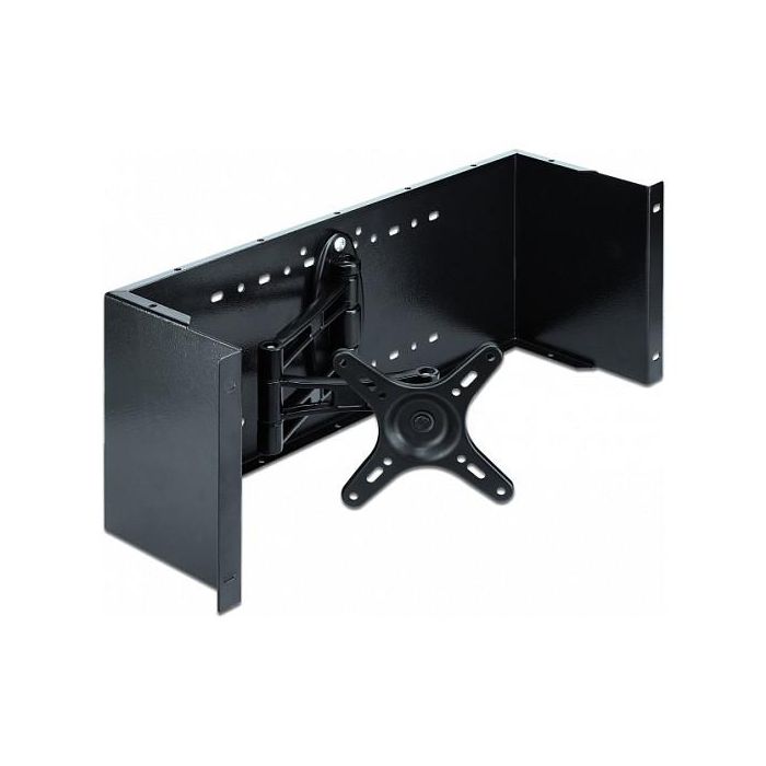 DeLOCK Brazo de Monitor para Rack, 4U, Negro, 19" / 48.3 cm, Montaje en Rack, Metal, Soporta hasta 10 kg 1 DeLOCK Brazo de Monitor para Rack, 4U, Negro, 19" / 48.3 cm, Montaje en Rack, Metal, Soporta hasta 10 kg 1