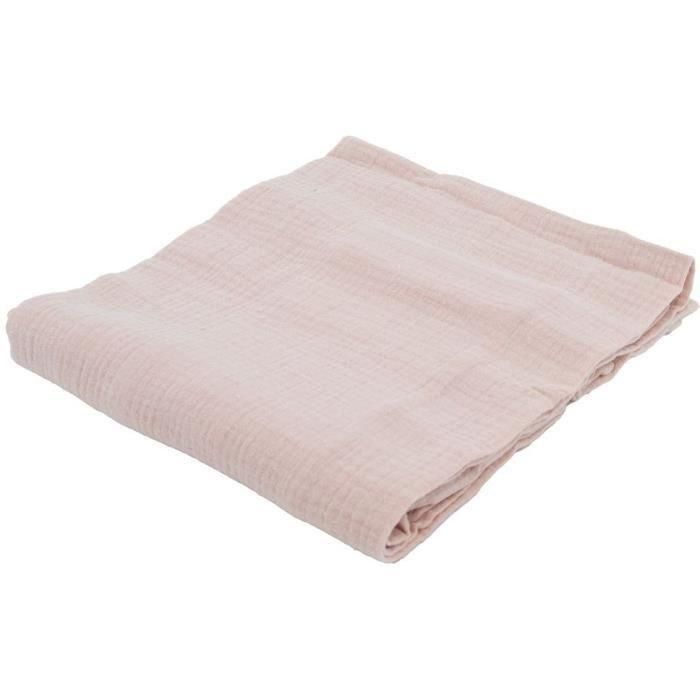 Maxi arrullo - Estampado - 100x100 cm - Rosa viejo Maxi arrullo - Estampado - 100x100 cm - Rosa viejo