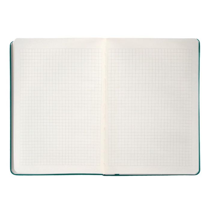 Cuaderno Con Gomilla Antartik Notes Tapa Dura A5 Hojas Cuadricula Verde Aguamarina 100 Hojas 80 gr 7