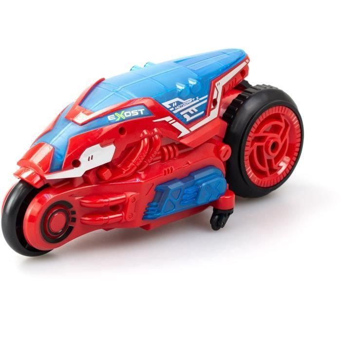EXOST MOTODRIFT X LED AAAOS97004 - Moto Teledirigida 2.4 GHz 1:18, Roja 23 cm - Para Niños +5 Años 2 EXOST MOTODRIFT X LED AAAOS97004 - Moto Teledirigida 2.4 GHz 1:18, Roja 23 cm - Para Niños +5 Años 2