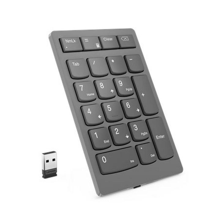 Teclado numérico Lenovo 4Y41C33791 Negro Gris 1