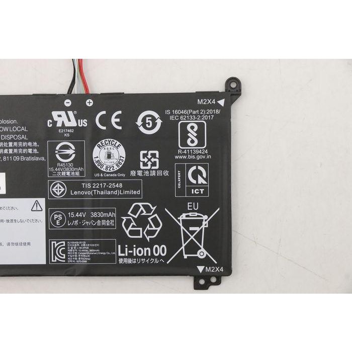 Lenovo 4-cell notebook battery, 60Wh capacity, 15.44V voltage, compatible with Lenovo laptops, lightweight design. 3 Lenovo 4-cell notebook battery, 60Wh capacity, 15.44V voltage, compatible with Lenovo laptops, lightweight design. 3