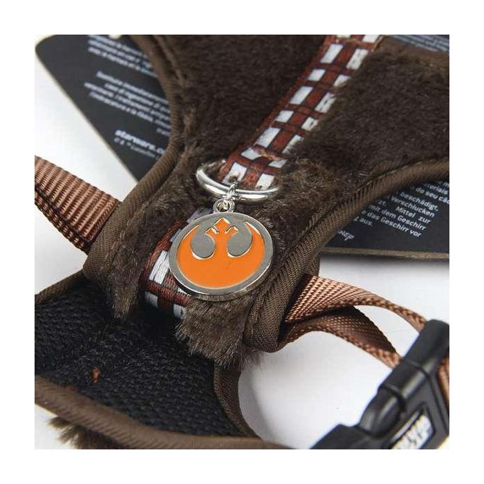 Arnés para Perro Star Wars Chewbacca Marrón M/L 4 Arnés para Perro Star Wars Chewbacca Marrón M/L 4