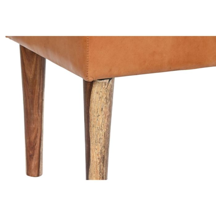 Banqueta DKD Home Decor Camel Madera 122 x 41 x 46 cm 2