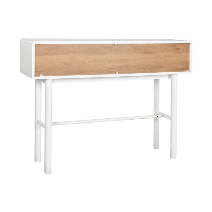 Consola Home ESPRIT Amarillo Blanco Madera MDF 120 x 35 x 90 cm 2 Consola Home ESPRIT Amarillo Blanco Madera MDF 120 x 35 x 90 cm 2