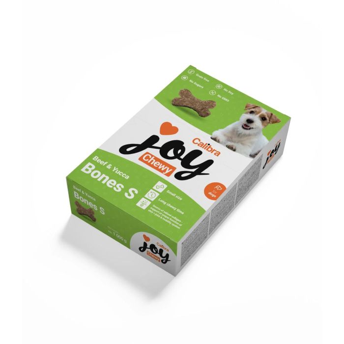 Calibra Joy Dog Chewy Hueso S Vacuno Y Yucca +40 Unidades 1 kg