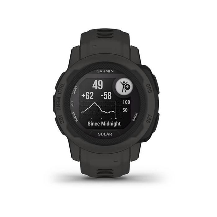 Garmin INSTINCT 2S SOLAR 40mm Reloj Inteligente Negro con GPS y Resistencia al Agua 100m 11