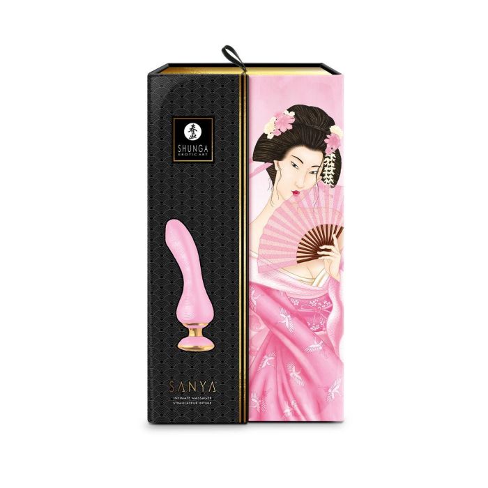 Vibrador Punto G Shunga Sanya Rosa claro 1 Vibrador Punto G Shunga Sanya Rosa claro 1