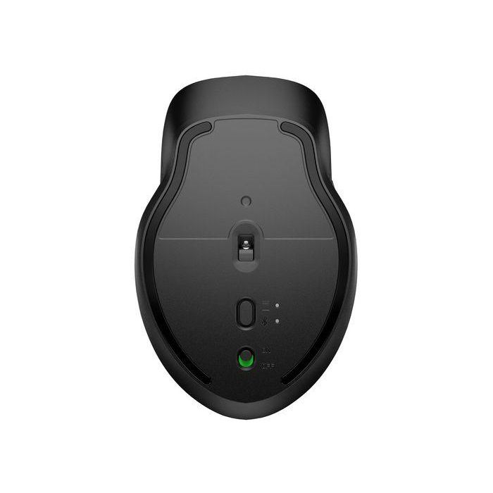 HP 435 Multi-Device Wireless Mouse Ergonómico Inalámbrico Conectividad Bluetooth y USB hasta 24 Meses Batería Sensor Multi-Superficie