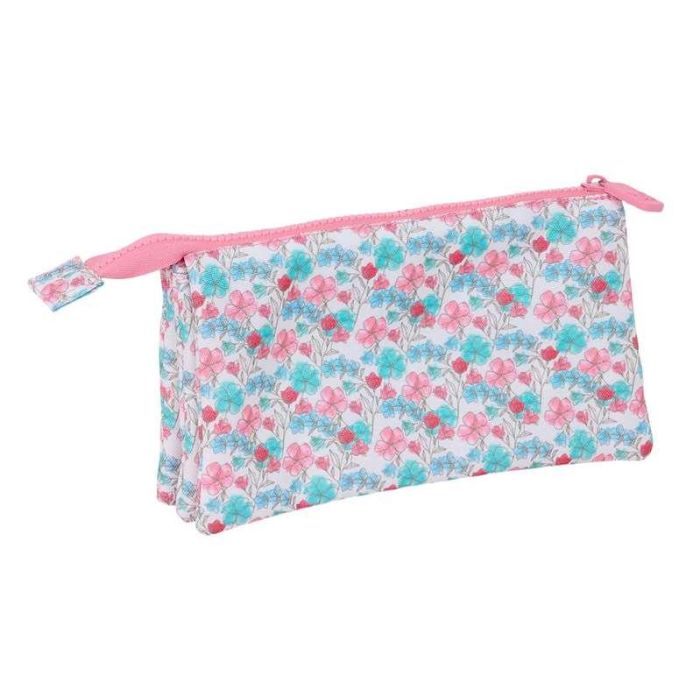 Bolso Escolar Portatodo Safta Triple Reciclado Moos Floresistente 120x220x30 mm 4 Bolso Escolar Portatodo Safta Triple Reciclado Moos Floresistente 120x220x30 mm 4