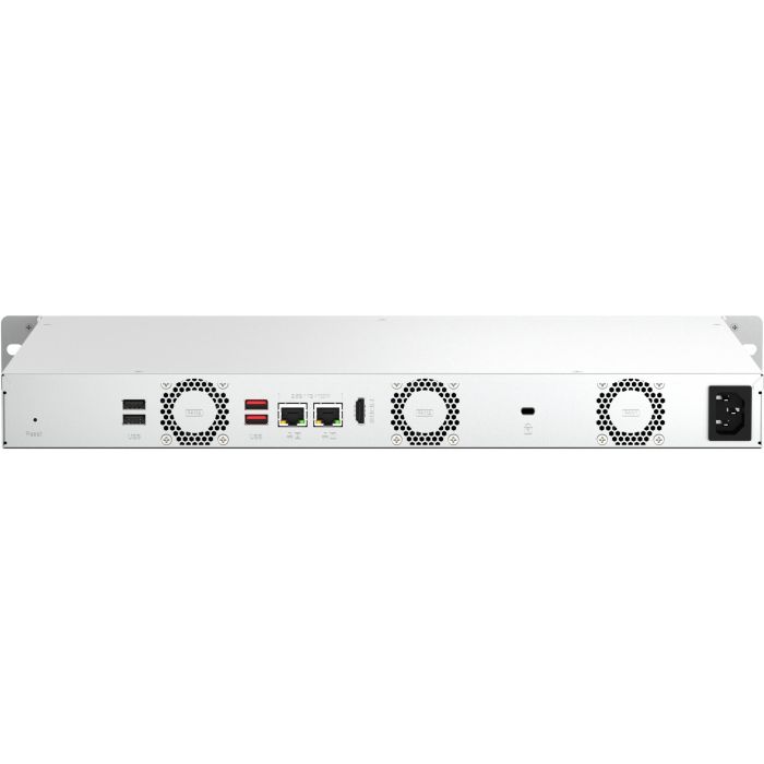 QNAP TS-464eU NAS 1U Rack Intel Celeron N5095 2.9GHz 8GB DDR4 2.5GbE 4x HDD/SSD M.2 NVMe 5 QNAP TS-464eU NAS 1U Rack Intel Celeron N5095 2.9GHz 8GB DDR4 2.5GbE 4x HDD/SSD M.2 NVMe 5