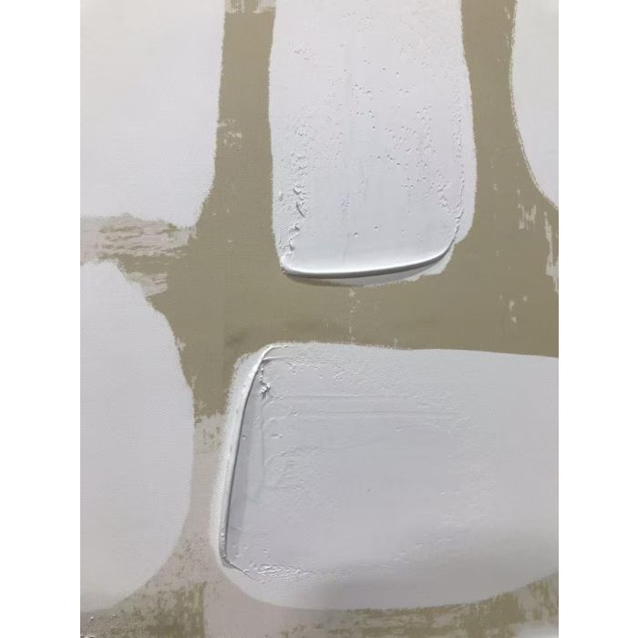 DKD Home Decor Cuadro Abstracto Beige Blanco 4 x 120 x 90 cm (2 Unidades)