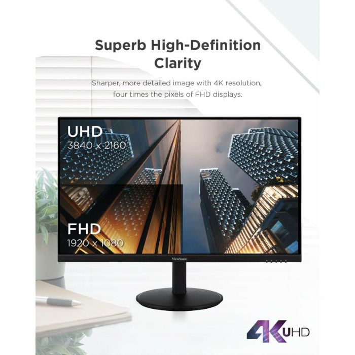 Viewsonic VG2708-4K Monitor PC 27 Pulgadas 4K Ultra HD LED IPS Negro 21 Viewsonic VG2708-4K Monitor PC 27 Pulgadas 4K Ultra HD LED IPS Negro 21