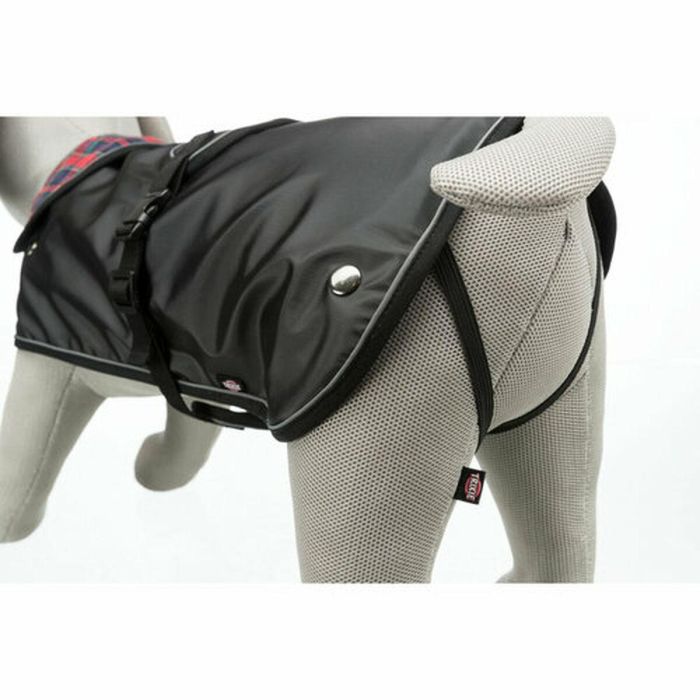 Abrigo para Perro Trixie Hermy Negro Rojo XS 3 Abrigo para Perro Trixie Hermy Negro Rojo XS 3