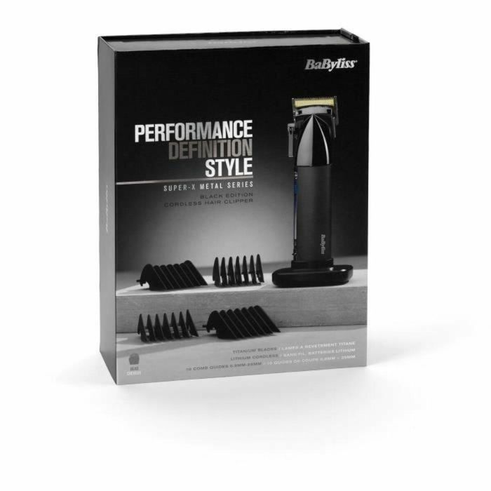 Cortapelos - BaByliss - E991E - Super-X Metal Series - Edición especial con cuchillas de titanio 5 Cortapelos - BaByliss - E991E - Super-X Metal Series - Edición especial con cuchillas de titanio 5