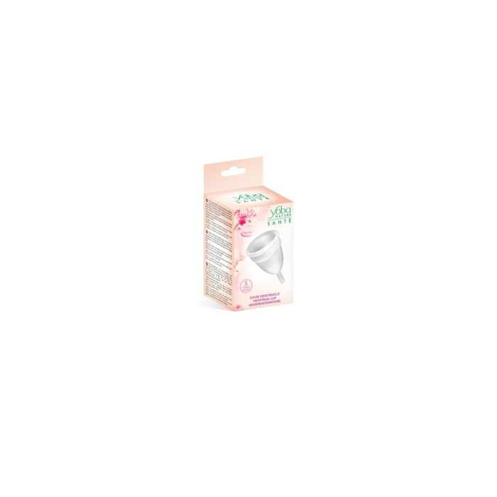 Copa Menstrual Yoba Nature Santé Blanco Silicona S 1