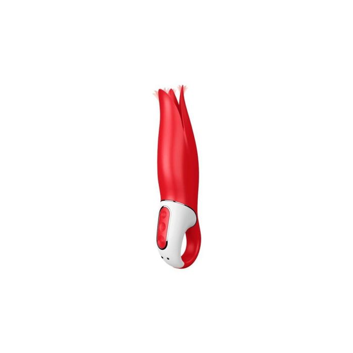 Satisfyer Power flower vibrador rojo