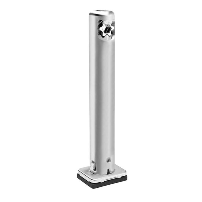 Italiana Ferramenta Rekord Tech H70 Pie Nivelador Regulable, 25mm, Base Rectangular