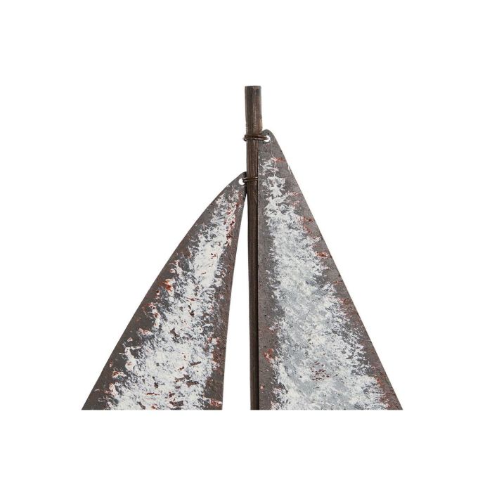 Figura Decorativa Home ESPRIT Blanco Natural Velero Acabado envejecido 26 x 6 x 34 cm 1 Figura Decorativa Home ESPRIT Blanco Natural Velero Acabado envejecido 26 x 6 x 34 cm 1
