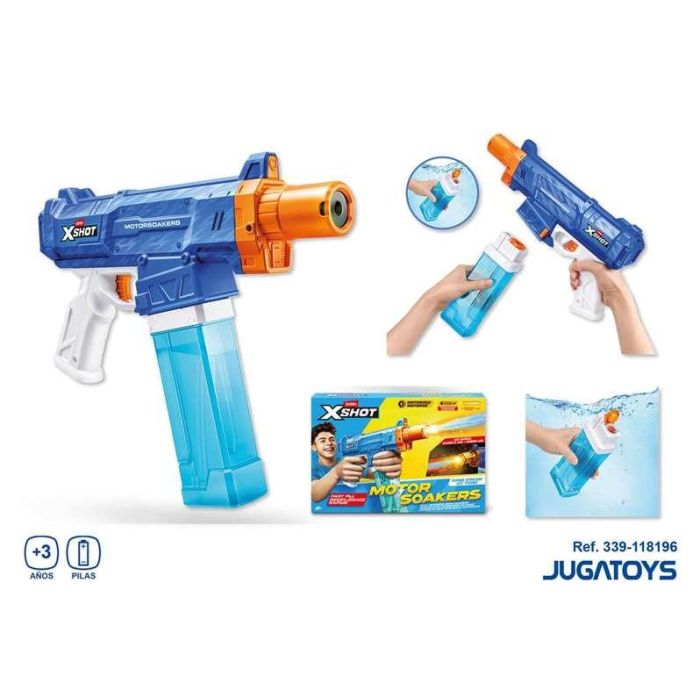 Zuru Pistola de Agua X-Shot Motor Soaker Carga Rápida