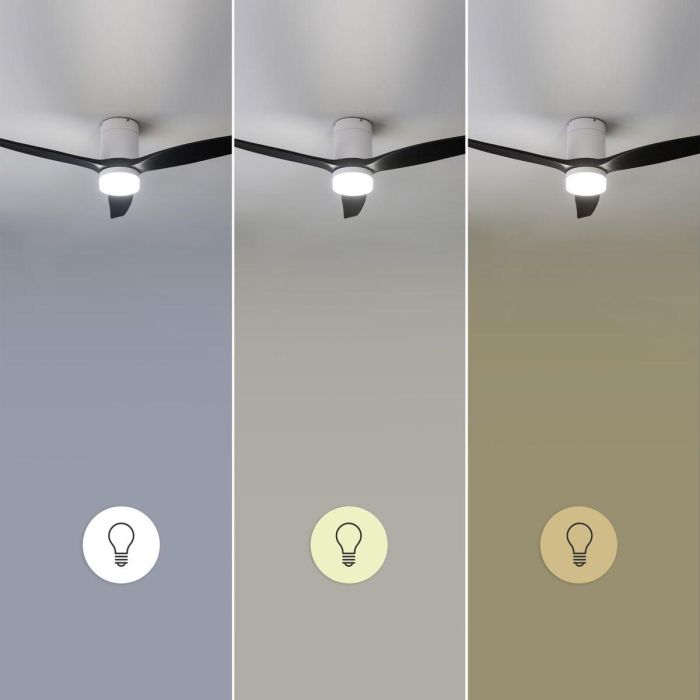 Ventilador de Techo con Luz Cecotec EnergySilence Aero 5600 20 W 40 W Blanco Negro 4 Ventilador de Techo con Luz Cecotec EnergySilence Aero 5600 20 W 40 W Blanco Negro 4