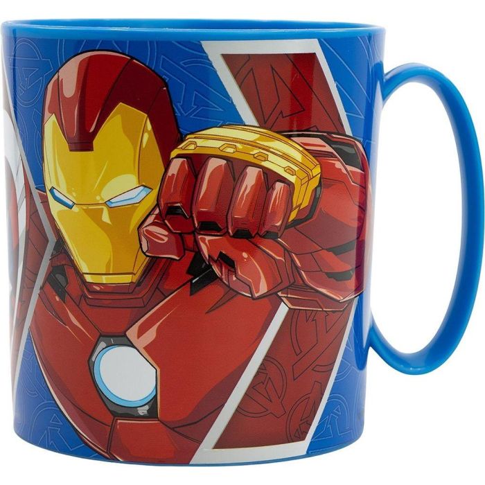 Marvel Taza Vengadores 350 mL CZ11391 - Taza apta para microondas, plástico libre de BPA, licencia oficial. 1