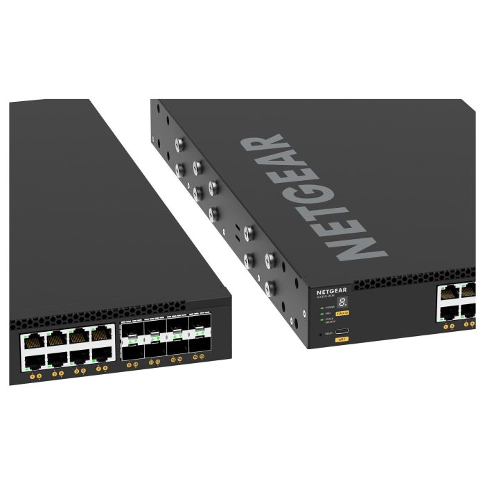 NETGEAR M4350-8X8F Switch Gestionado L3 10G Ethernet 8 Puertos RJ45 8 Puertos SFP+ Montaje en Rack 1U NETGEAR M4350-8X8F Switch Gestionado L3 10G Ethernet 8 Puertos RJ45 8 Puertos SFP+ Montaje en Rack 1U
