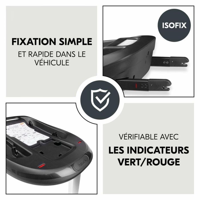 Hauck HAU1731647226765 Base Isofix DRIVE N CARE Negro 2