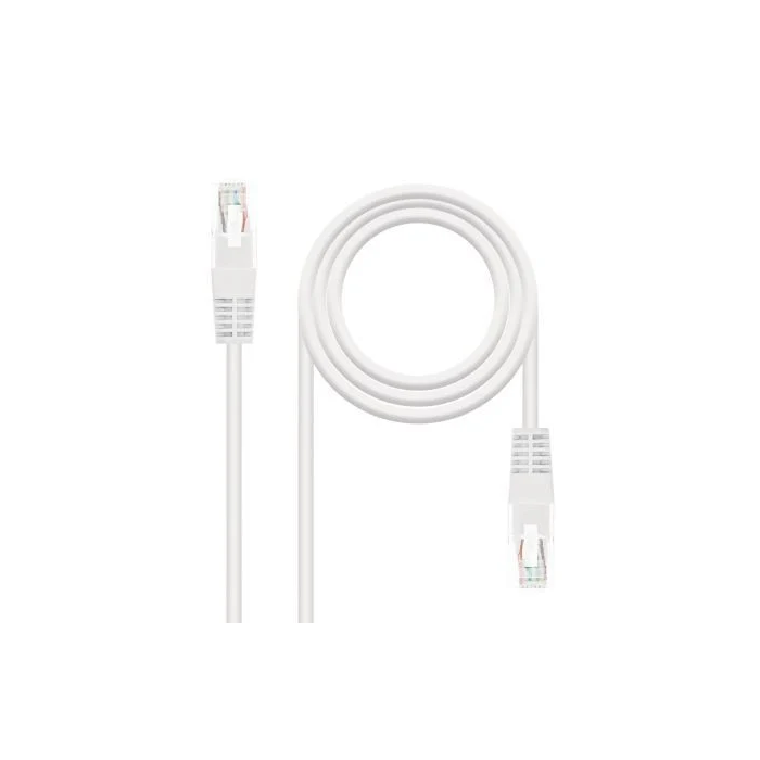 Nano Cable 10.20.0402-W Cable de Red RJ45 UTP Cat.6 Blanco 2m 1
