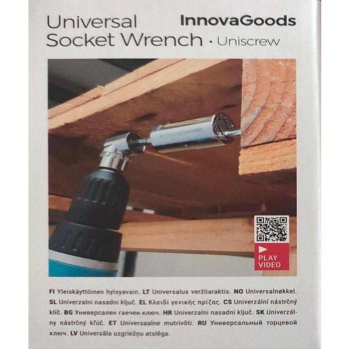 Llave de Vaso Universal con Accesorios Uniscrew InnovaGoods 17 Llave de Vaso Universal con Accesorios Uniscrew InnovaGoods 17
