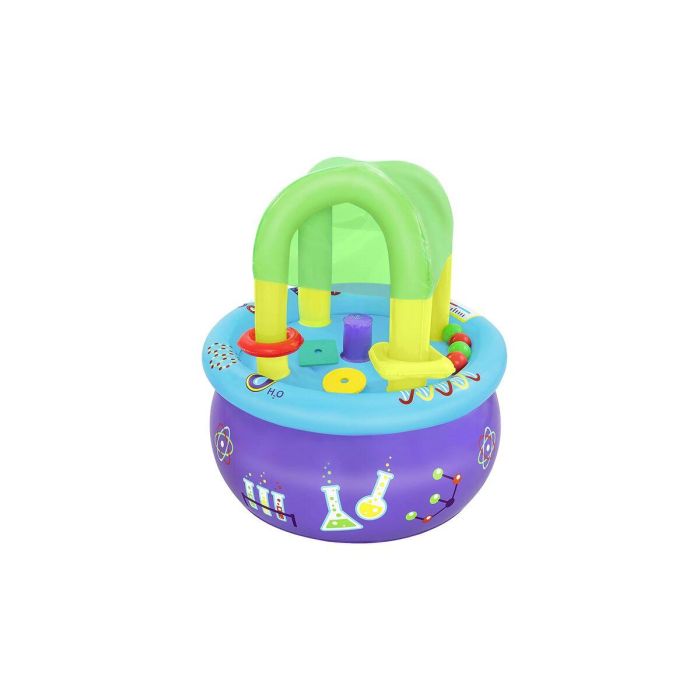 Bestway Mesa de Aprendizaje Juegos Hinchable 76x76x88 cm +18 Meses Interior y Jardin 52573 10