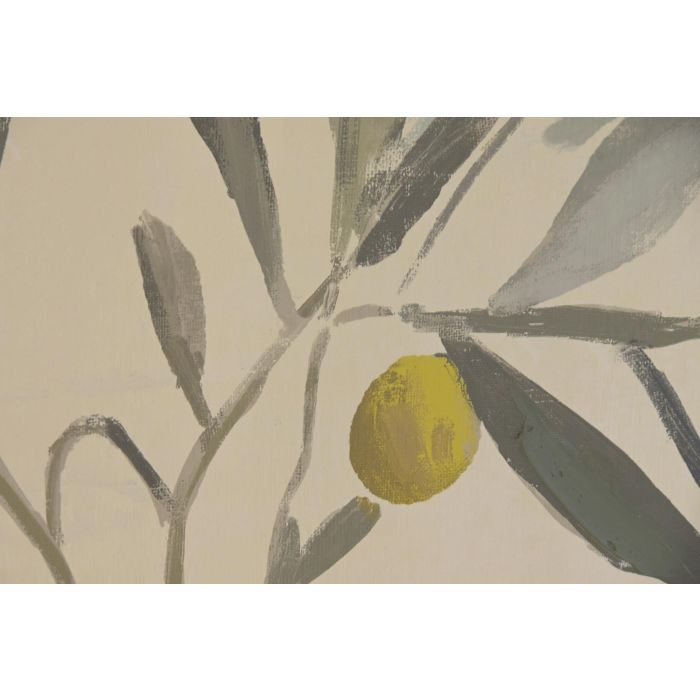 DKD Home Decor Cuadro Mediterraneo Olivo 25 Beige Verde 4 x 100 x 100 cm (2 Unidades)