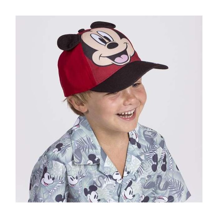 Cerdá Gorra de Béisbol Infantil de Visera Curva con Aplicaciones de Mickey Mouse, Talla 53 cm, para Niños y Niñas a partir de 1 Año 4