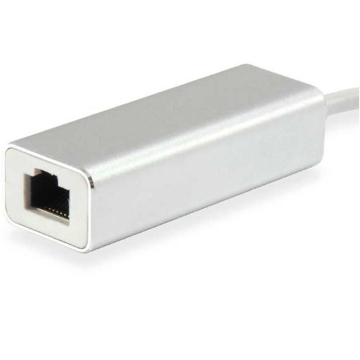 Equip Adaptador USB Tipo C Macho a Gigabit Ethernet Hembra RJ45 15cm 1