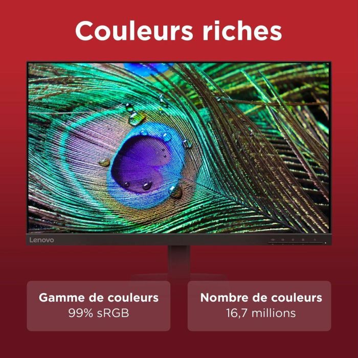 Monitor Lenovo 68C2KAC1EU Full HD 24" 23,8" 3 Monitor Lenovo 68C2KAC1EU Full HD 24" 23,8" 3